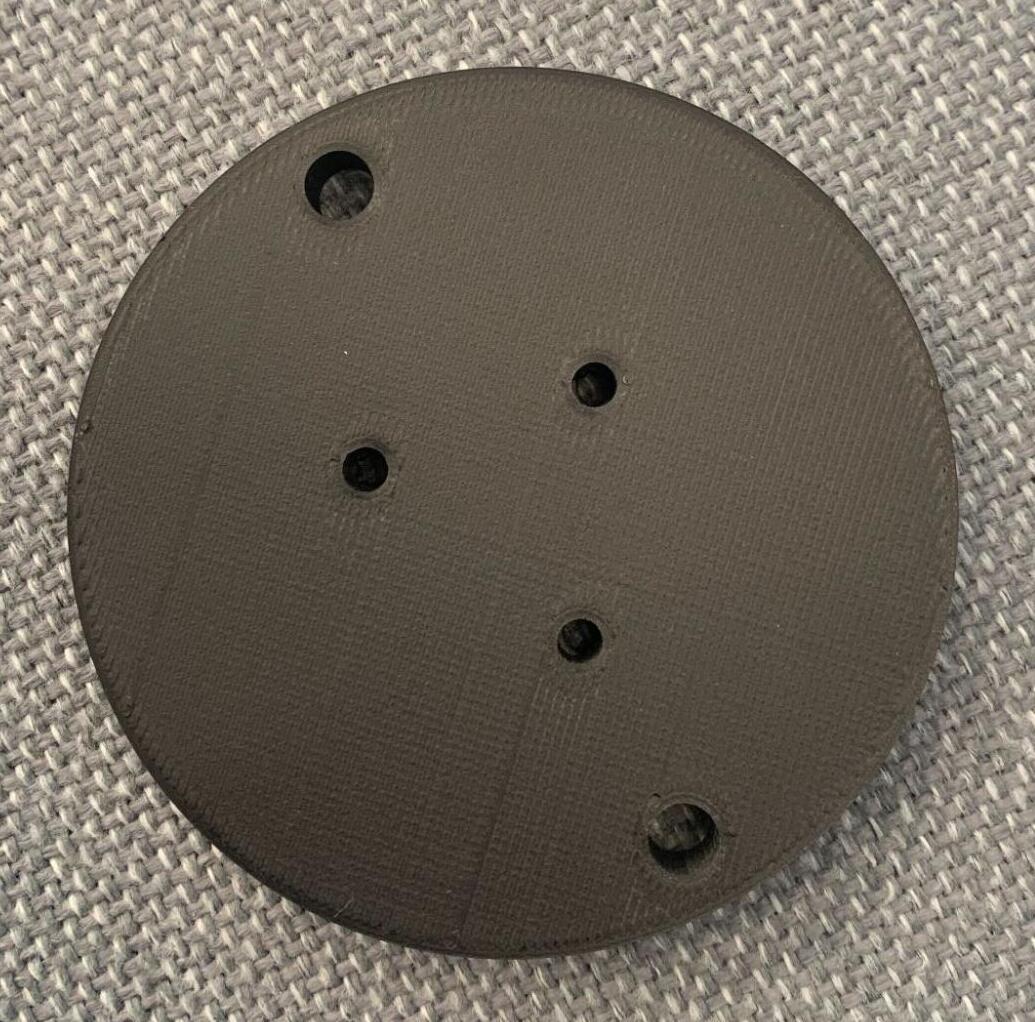 3d printed claw mount part